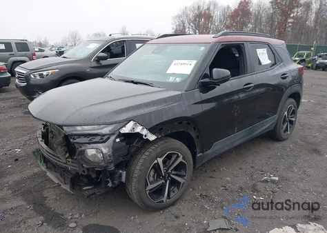 2021 Chevrolet Trailblazer Fwd Rs z USA, uszkodzony, nr VIN KL79MTSL4MB071018
